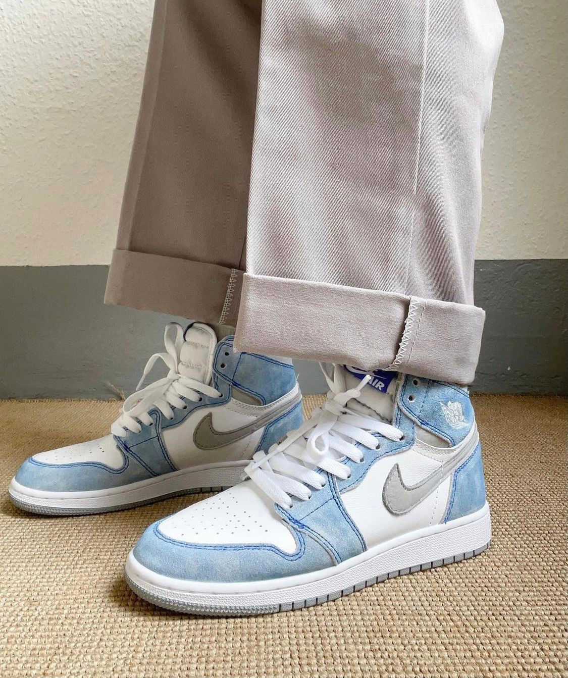 GLM - AJ1 High Mint Candy Wash Blue
