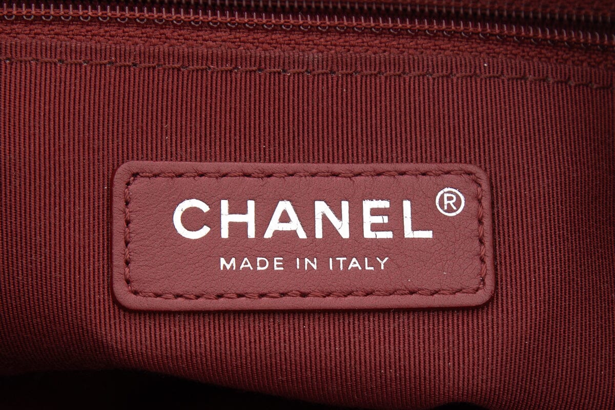 Chanel 2018/19 Black Tweed and Calfskin Gabrielle Hobo Handbag