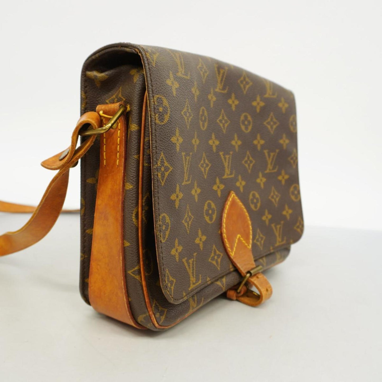 Louis Vuitton Cartouchiere  Canvas Shoulder Bag ()