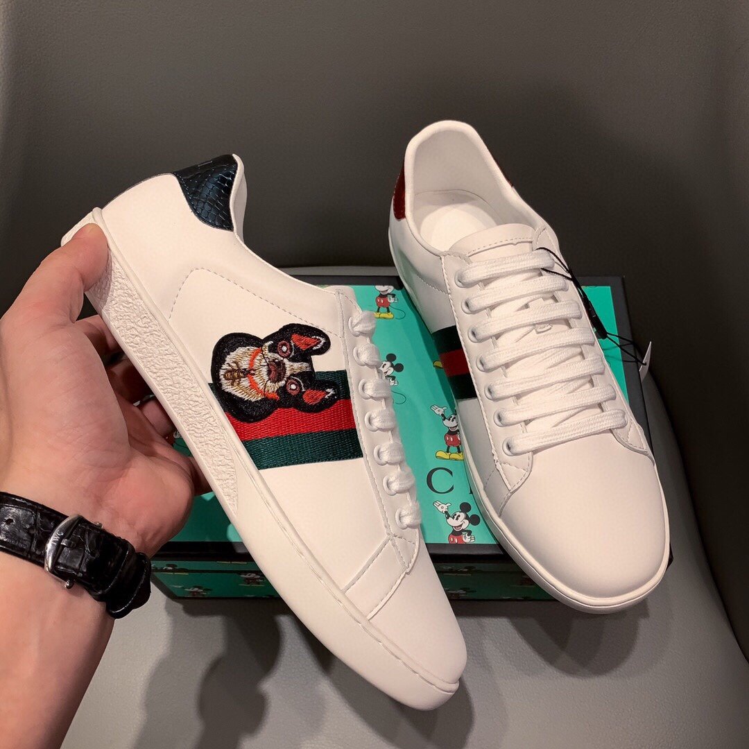 GLM-GCI  Ace Embroidered CAT  SNEAKER 123
