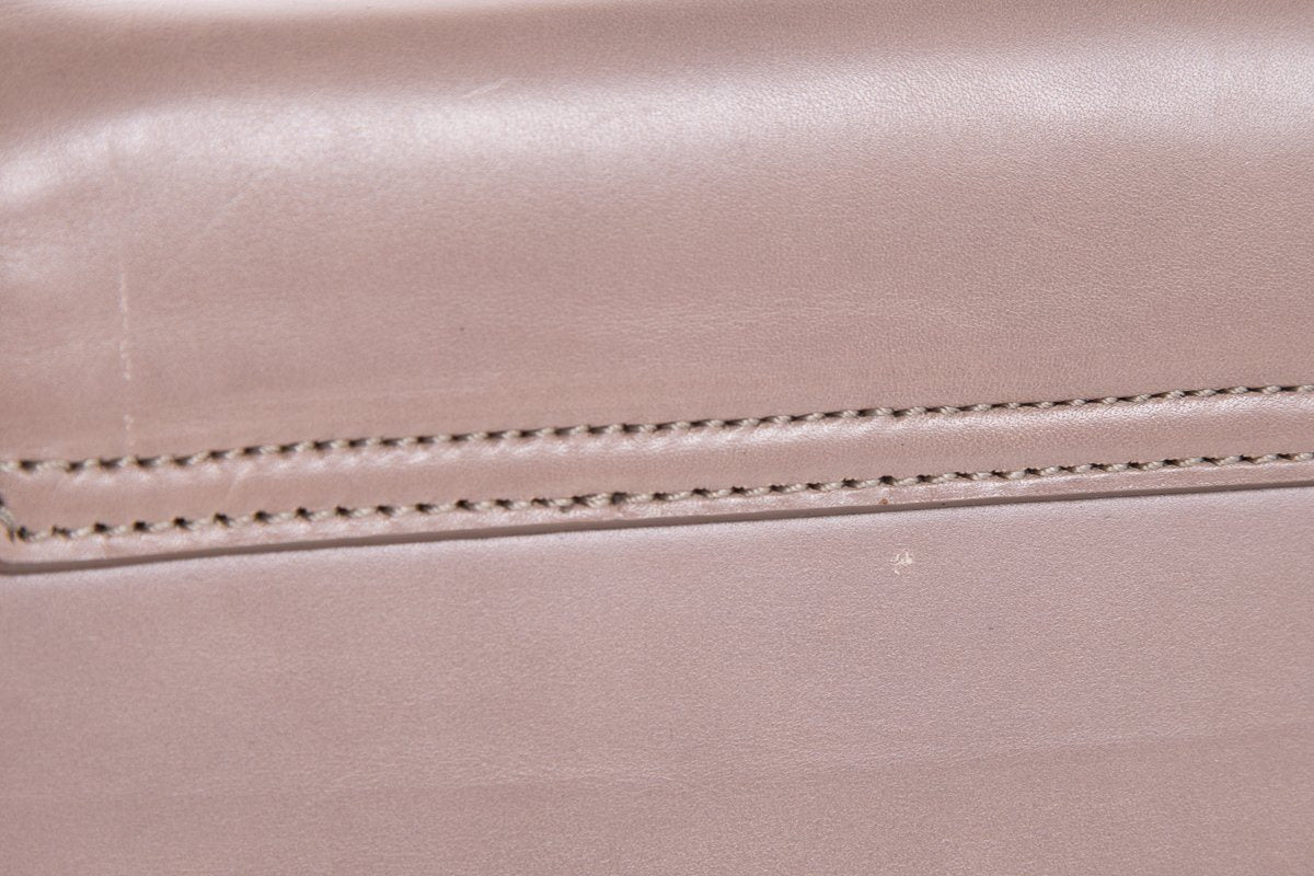 Mark Cross Taupe Clutch with Shoulder Chain