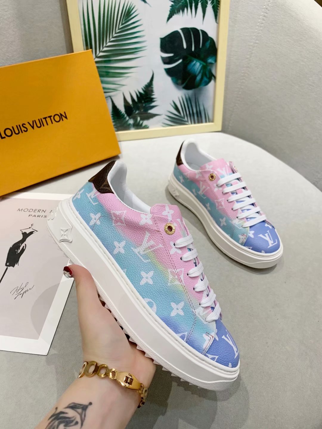 GLM - LUV Casual Low Pink Sneaker