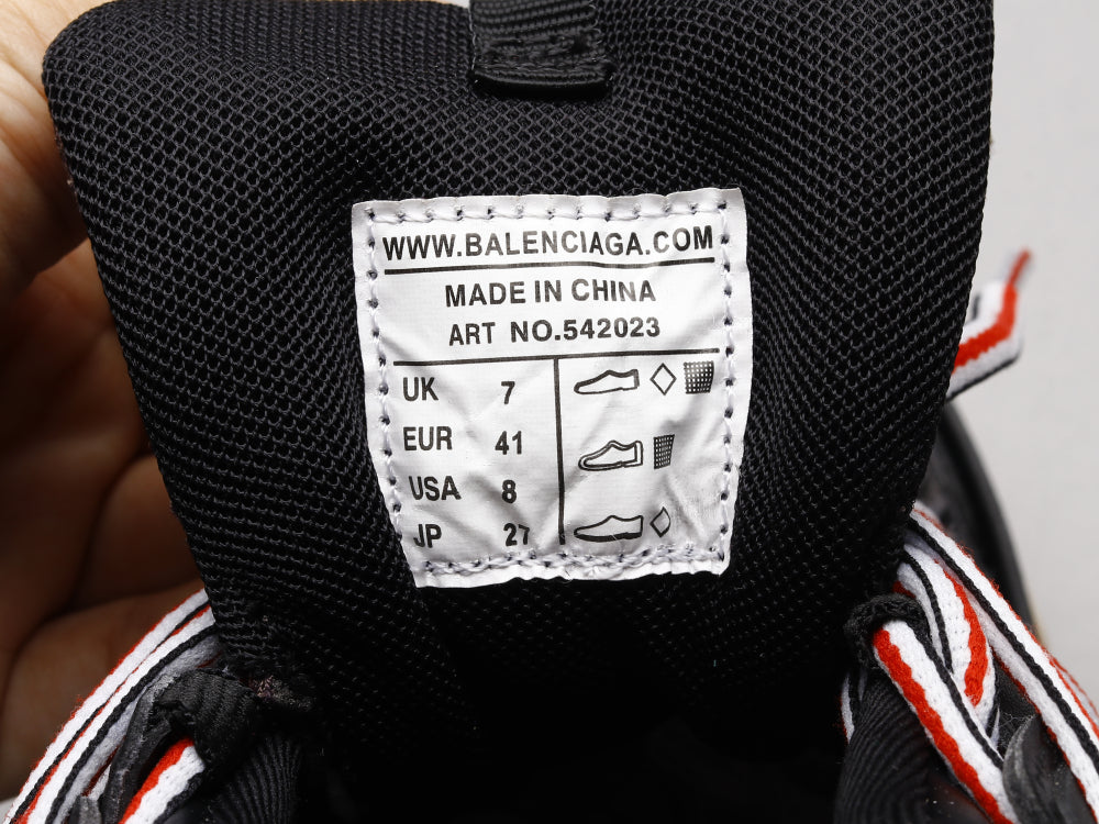 GLM - Bla Track Black Red Sneaker