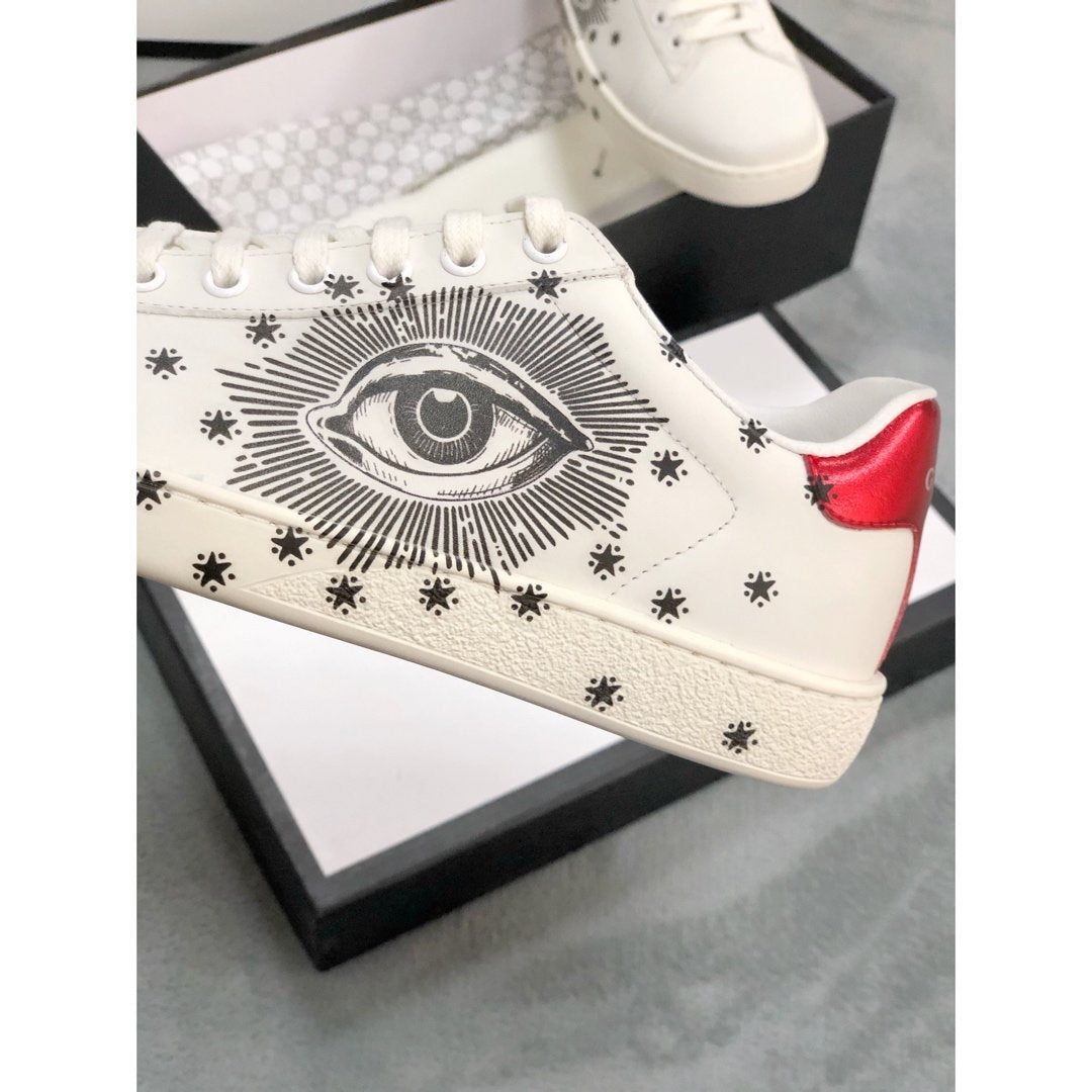 GLM-GCI  Ace with Eyes White Sneaker 104