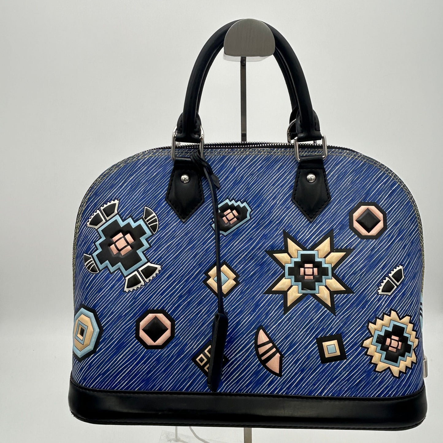 LOUIS VUITTON Epi Azteque Alma BB Denim Light LA15054
