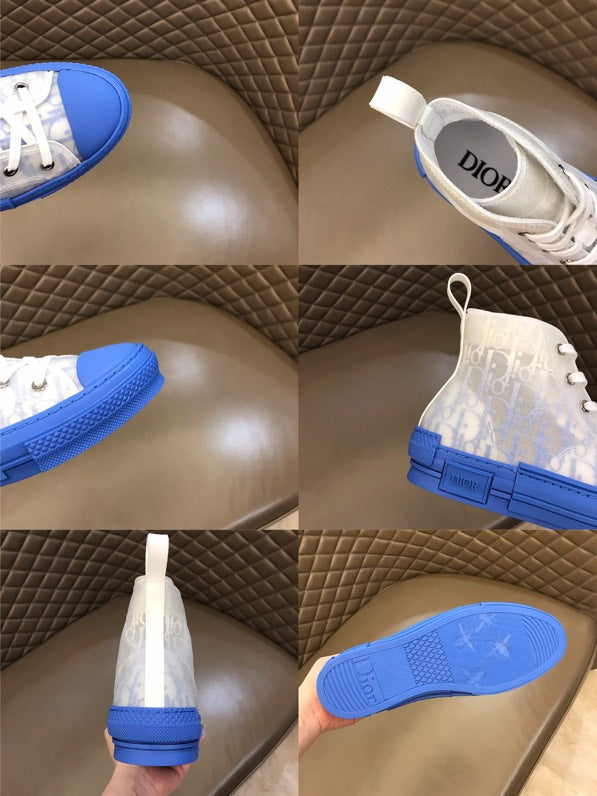 GLM - DIR B23 Oblique Gradient Blue  HIGH-TOP SNEAKER