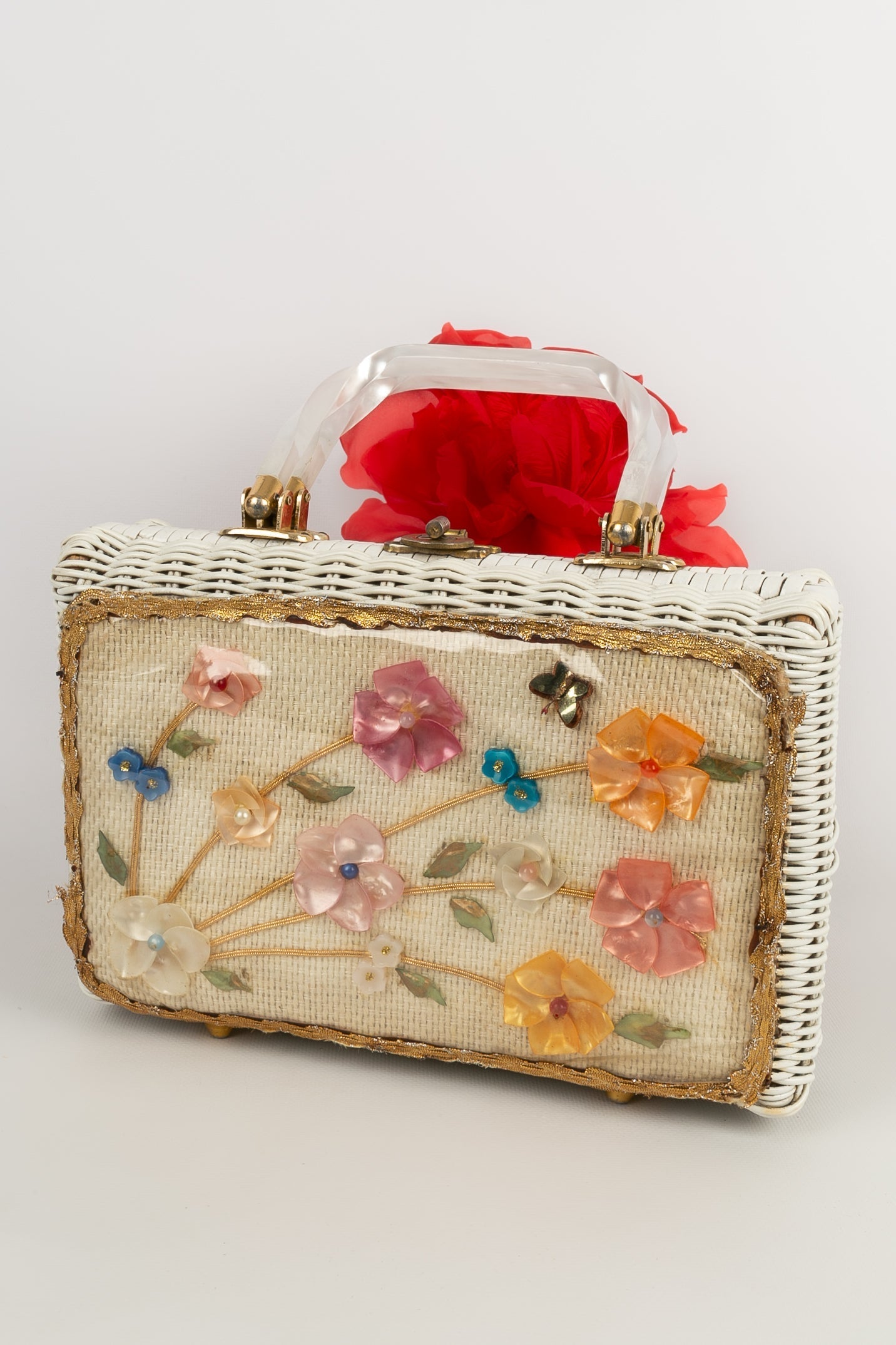 Sac fleuri 1960s