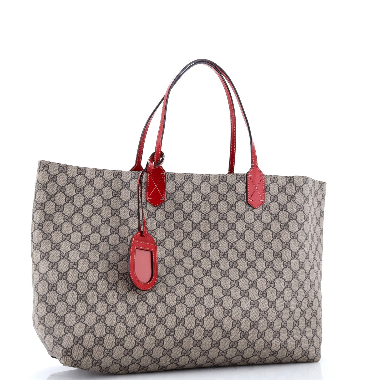 Reversible Tote GG Print Leather Large