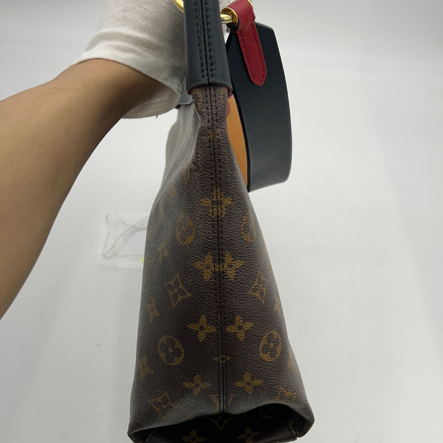 LOUIS VUITTON Noir Monogram Tuyle Lee Hobo LA27497