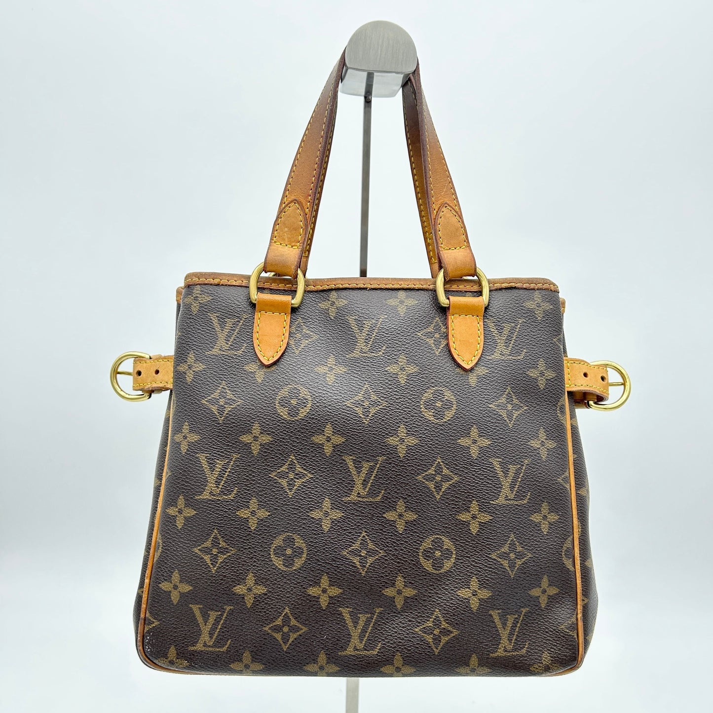 Louis Vuitton Batignolles Handbag Monogram Brown LA15368