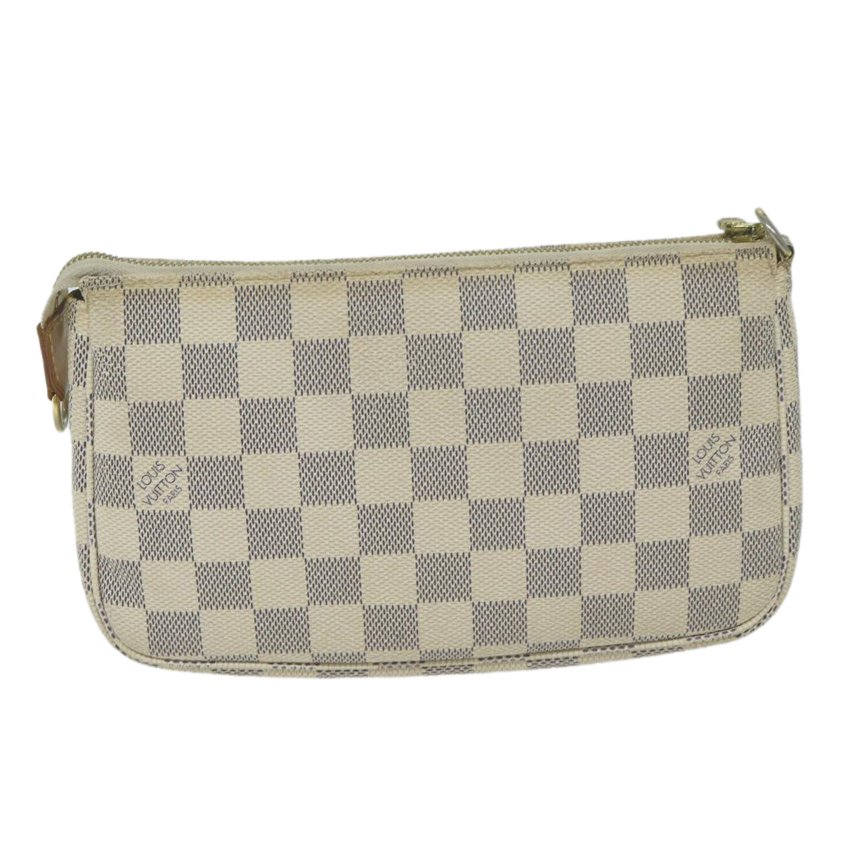 Louis Vuitton Pochette Accessoire  Canvas Clutch Bag ()
