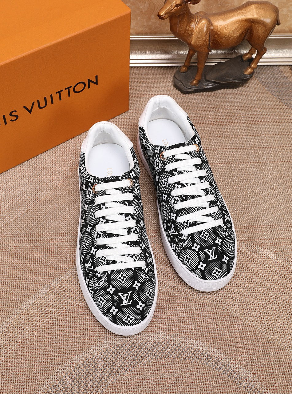 GLM - LUV Time Out Black And White Sneaker