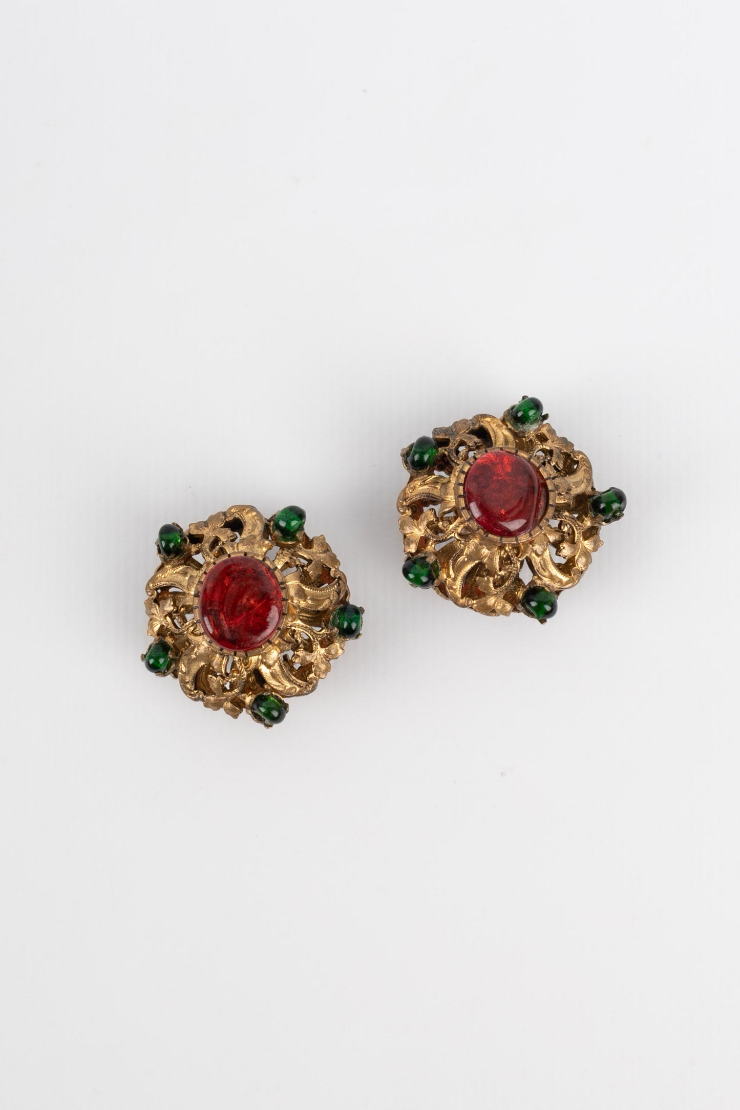 Boucles d'oreilles Chanel Ã©poque Coco