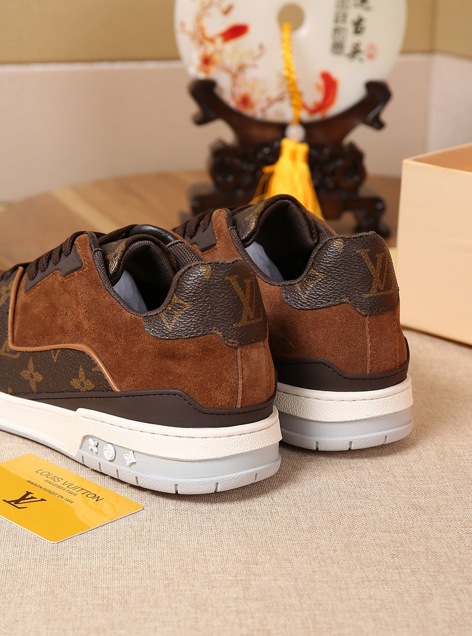 GLM - LUV Traners Vert Brown Sneaker