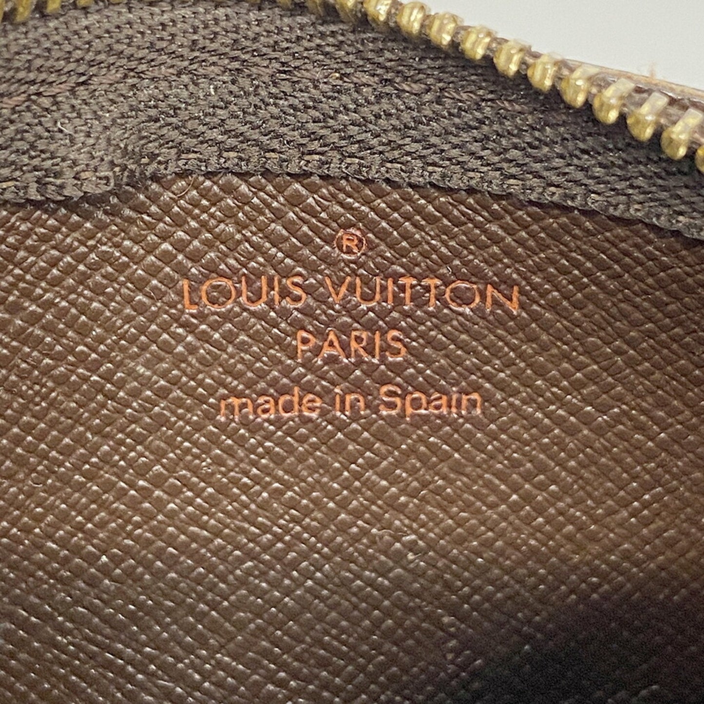 Louis Vuitton Pochette Clés  Canvas Wallet  ()