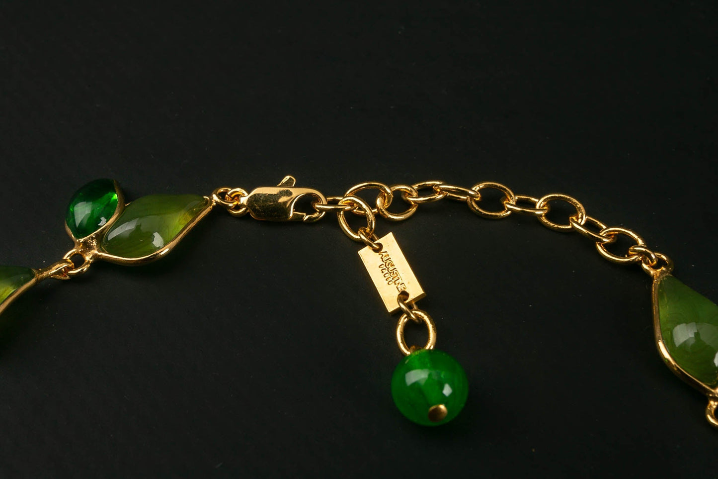Collier en pÃƒÆ’Ã‚Â¢te de verre Augustine