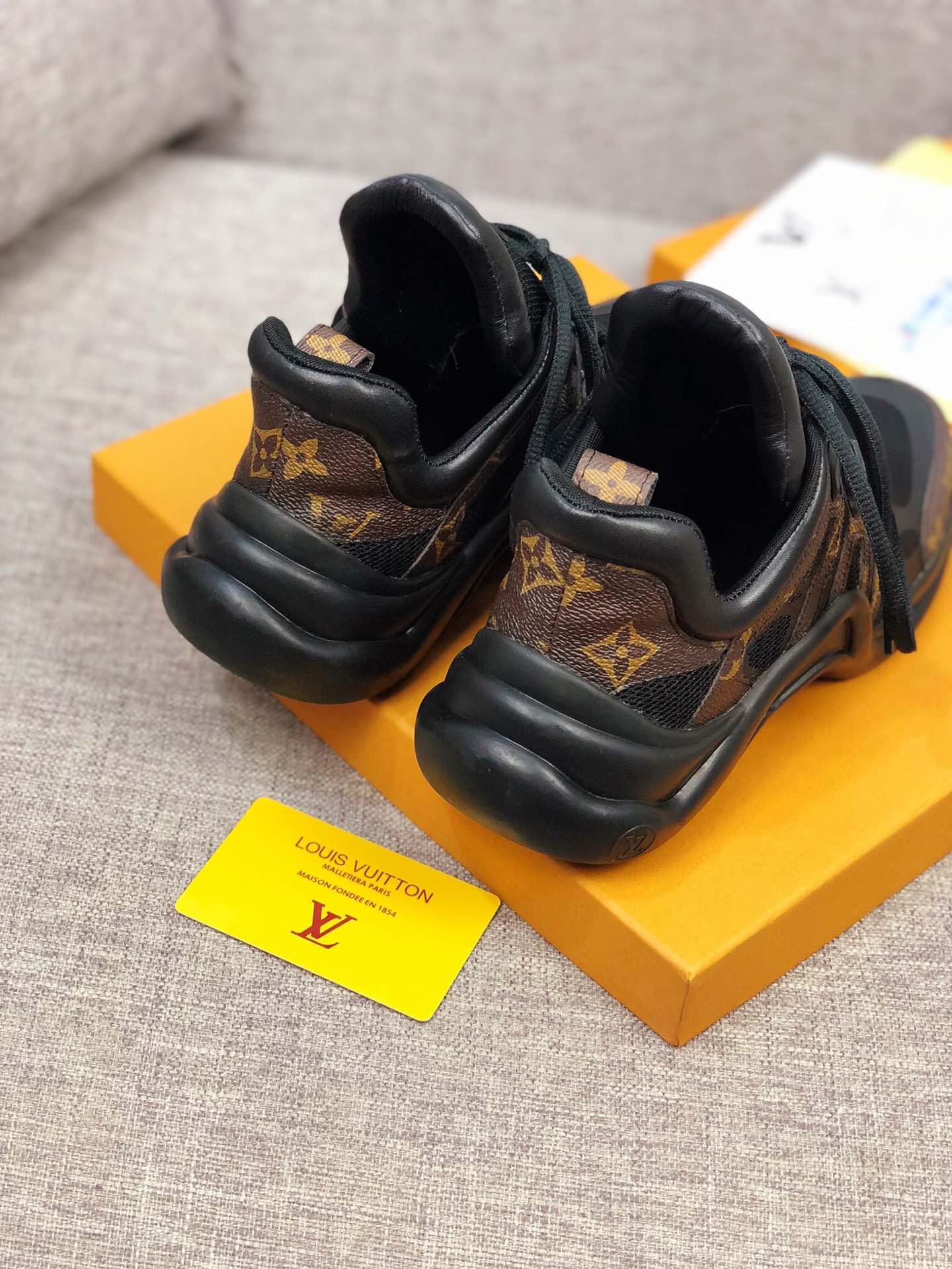 GLM - LUV Archlight Black Brown Sneaker