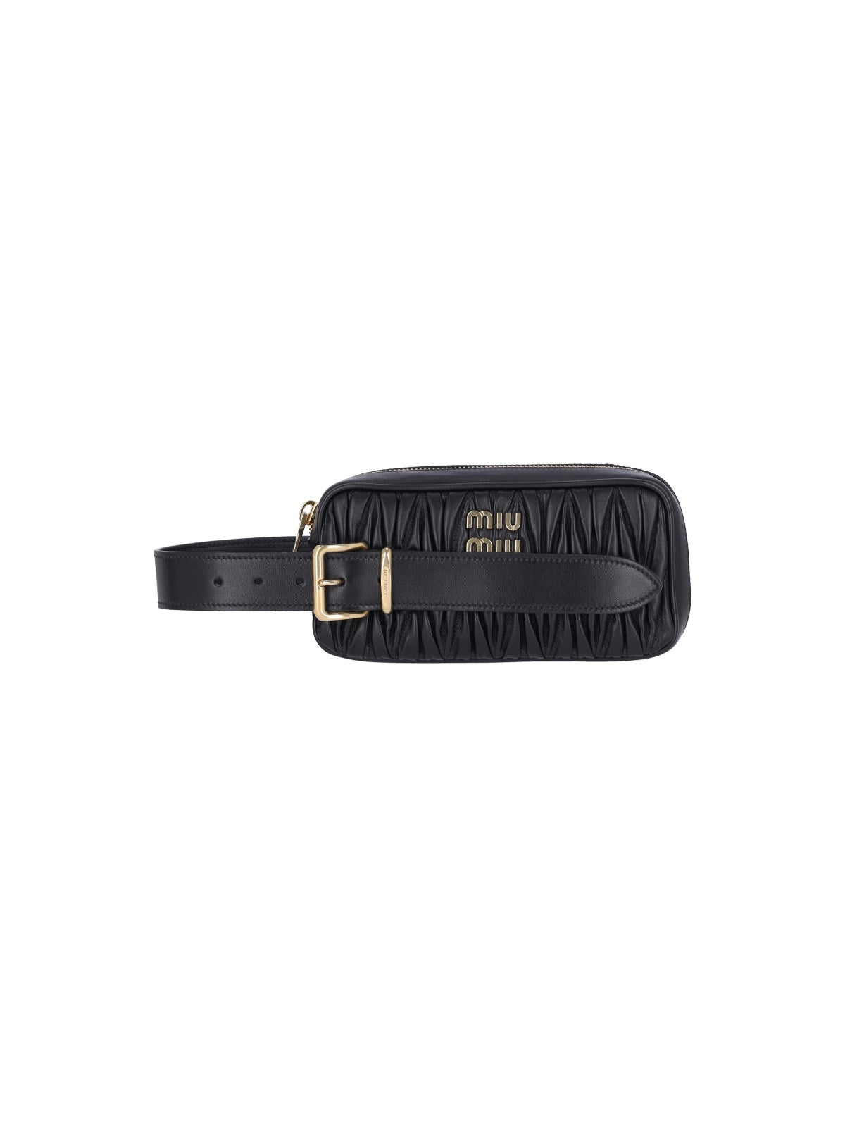 Miu Miu Women Puoch MatelassÃƒÆ’Ã‚Â© Logo
