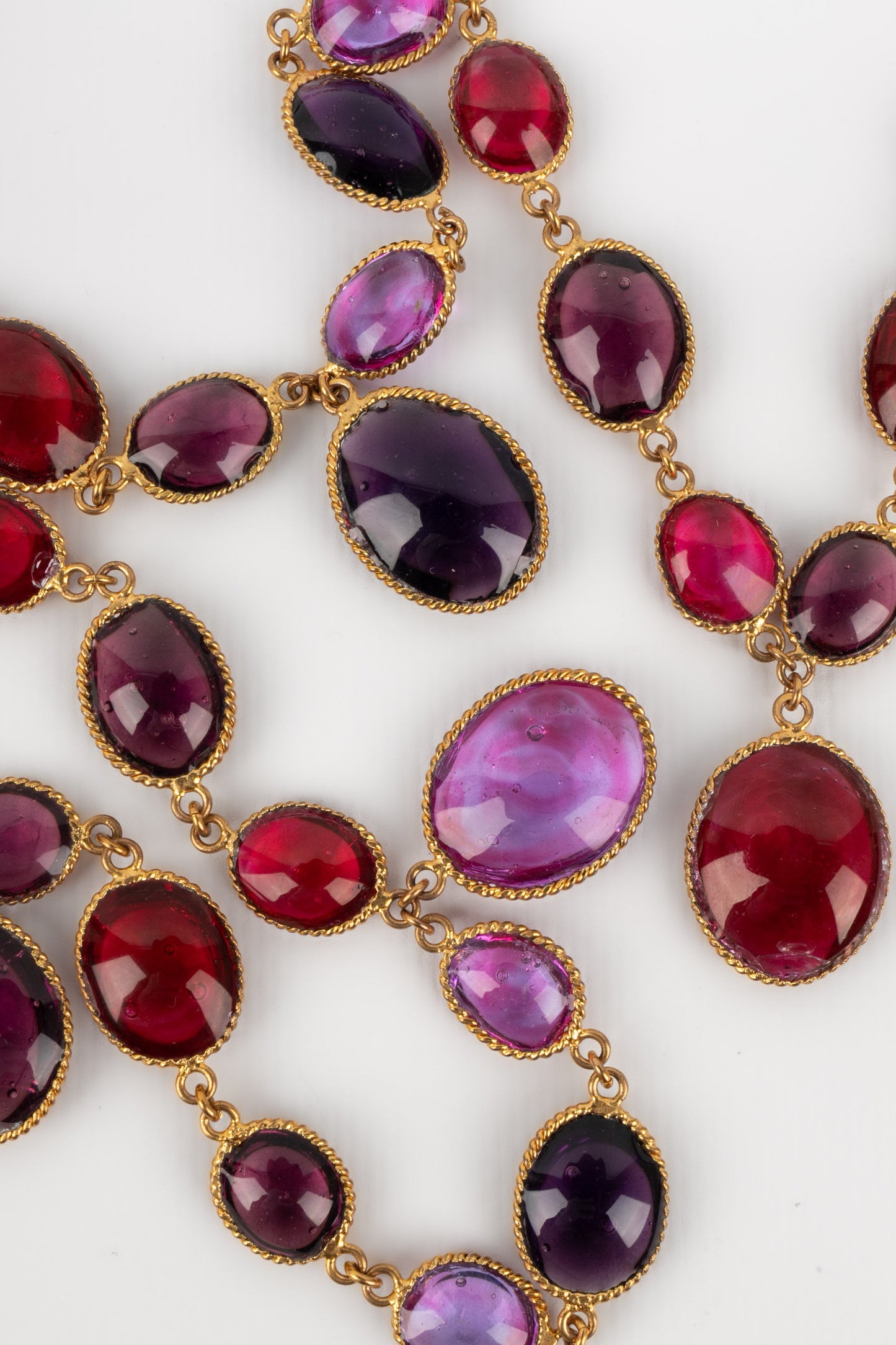 Collier en pÃƒÆ’Ã‚Â¢te de verre