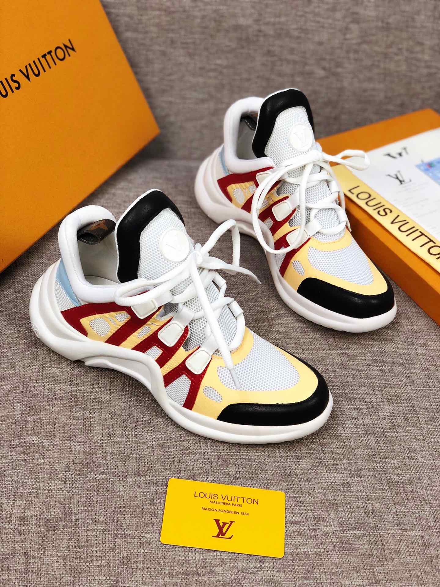 GLM - LUV Archlight Red Yellow Sneaker
