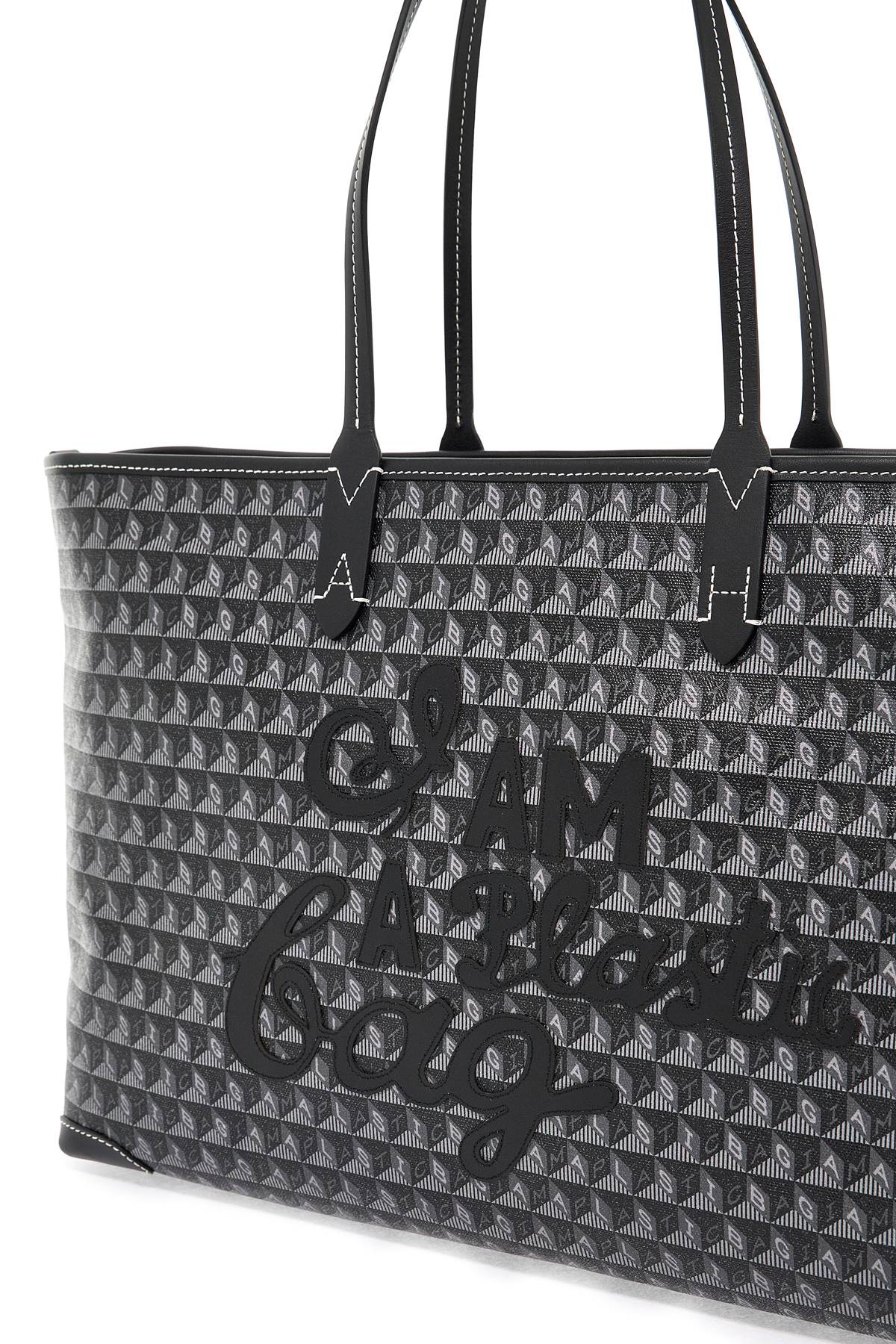 Anya Hindmarch I Am A Plastic Bag Zipped Motif Tote Bag Women