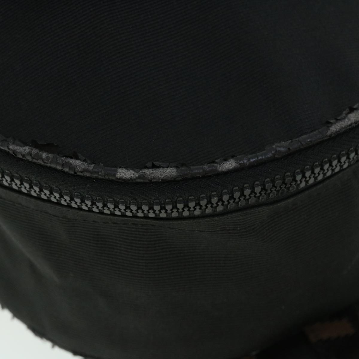 FENDI Backpack Nylon Black 50596
