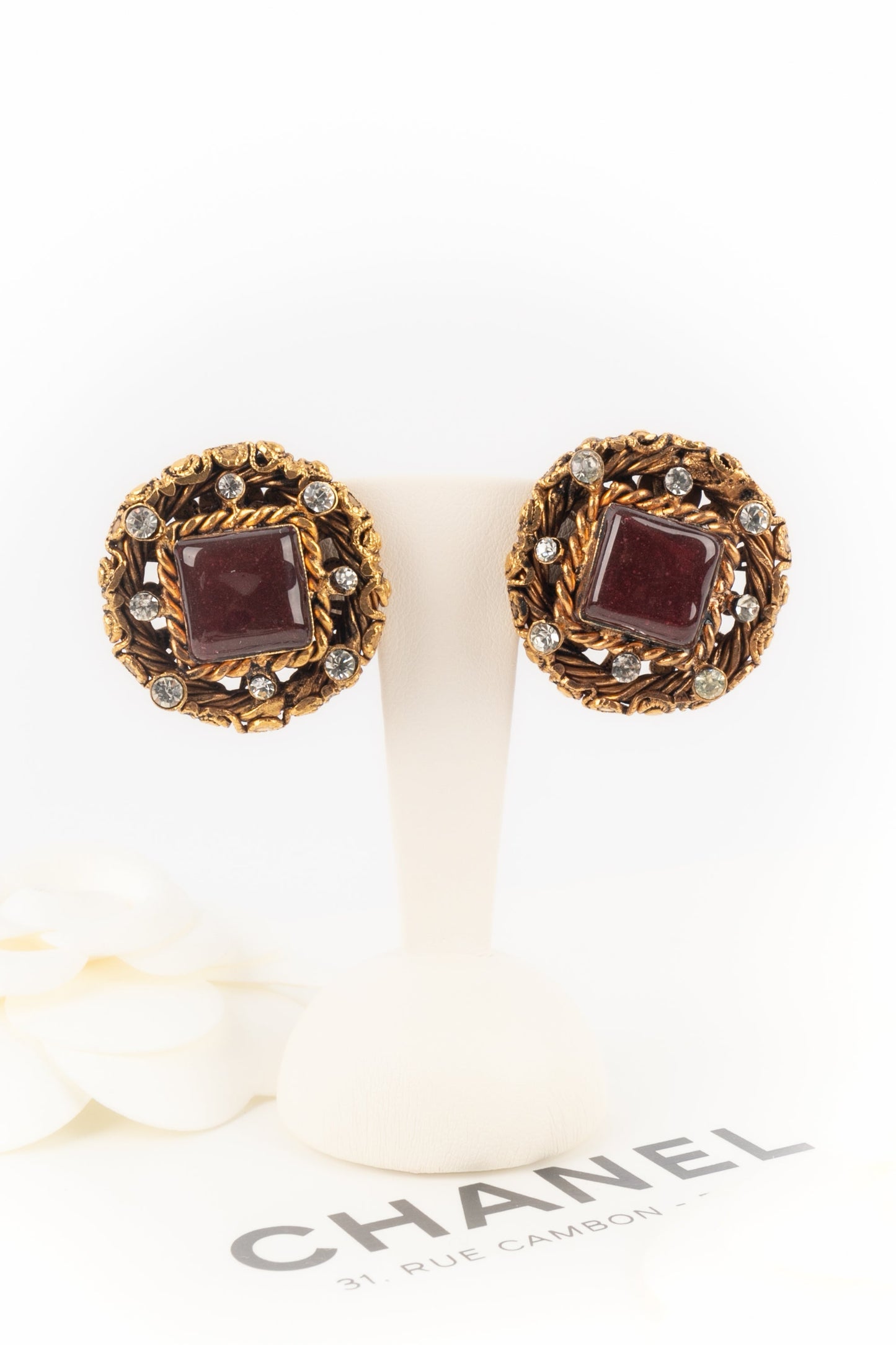Boucles d'oreilles Chanel 1983