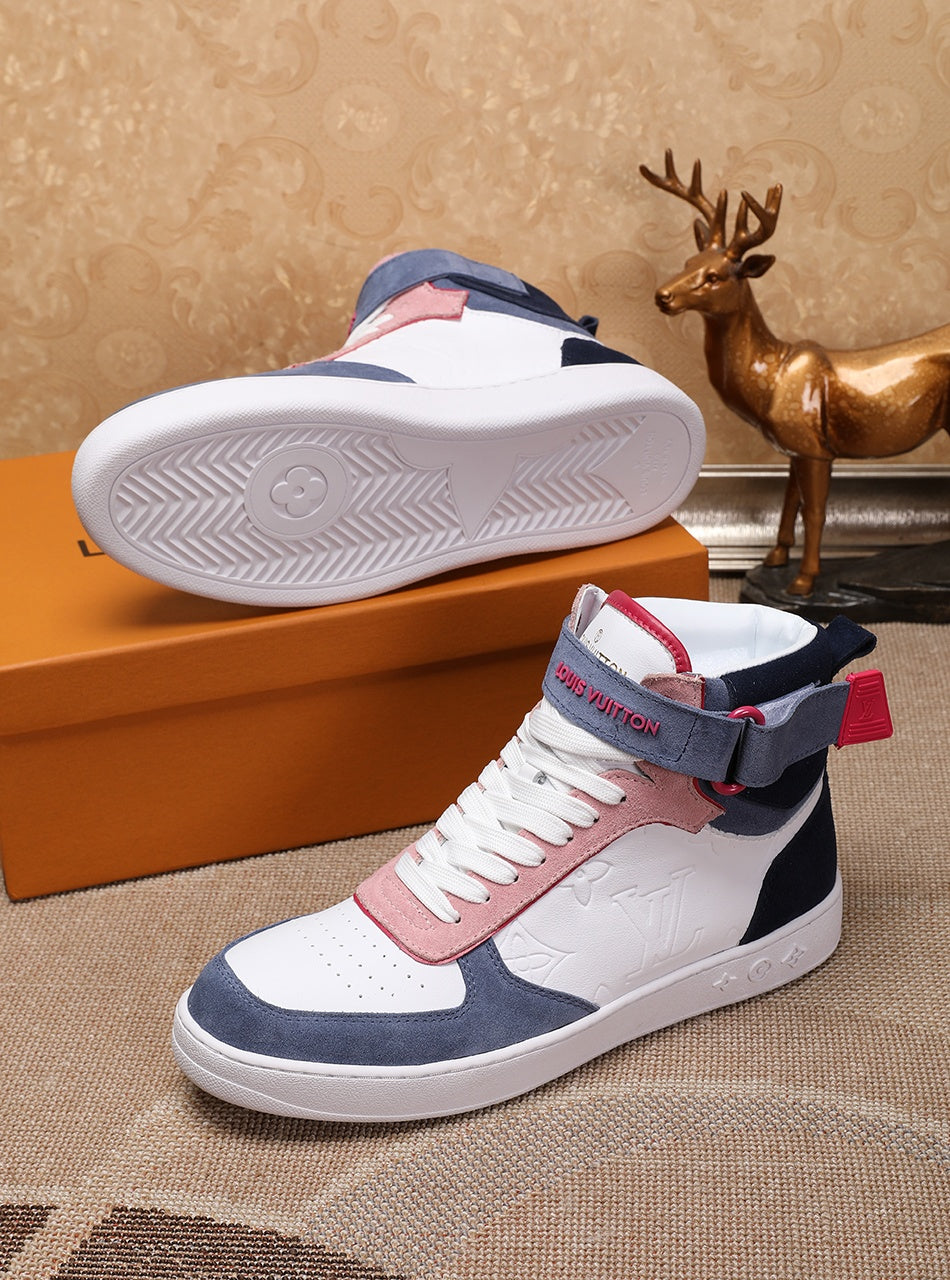 GLM - LUV High Top White Sneaker