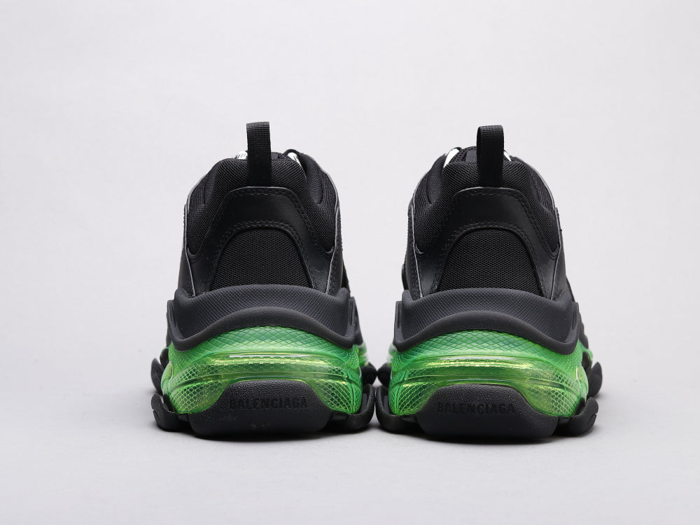 GLM - Bla Triple S Black Green Sneaker