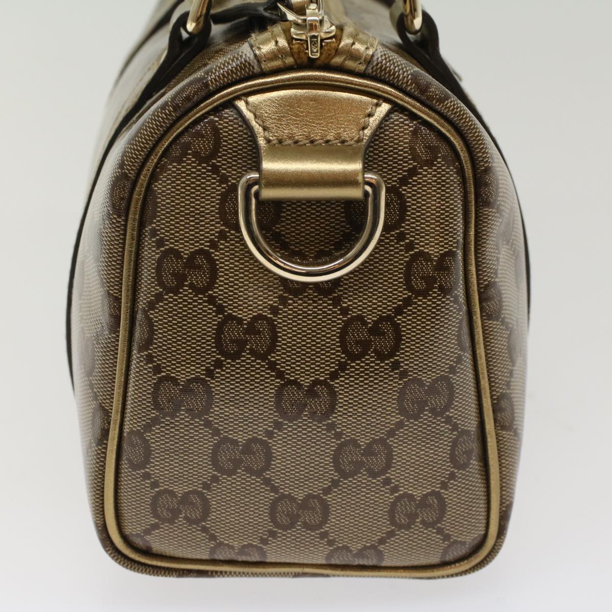 GUCCI GG Crystal Hand Bag Beige 193604 50984