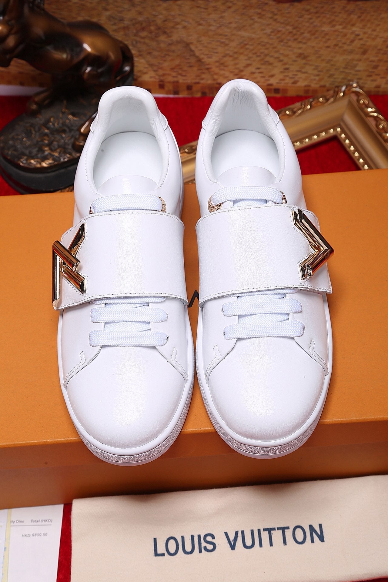 GLM - LUV Font Row White Sneaker