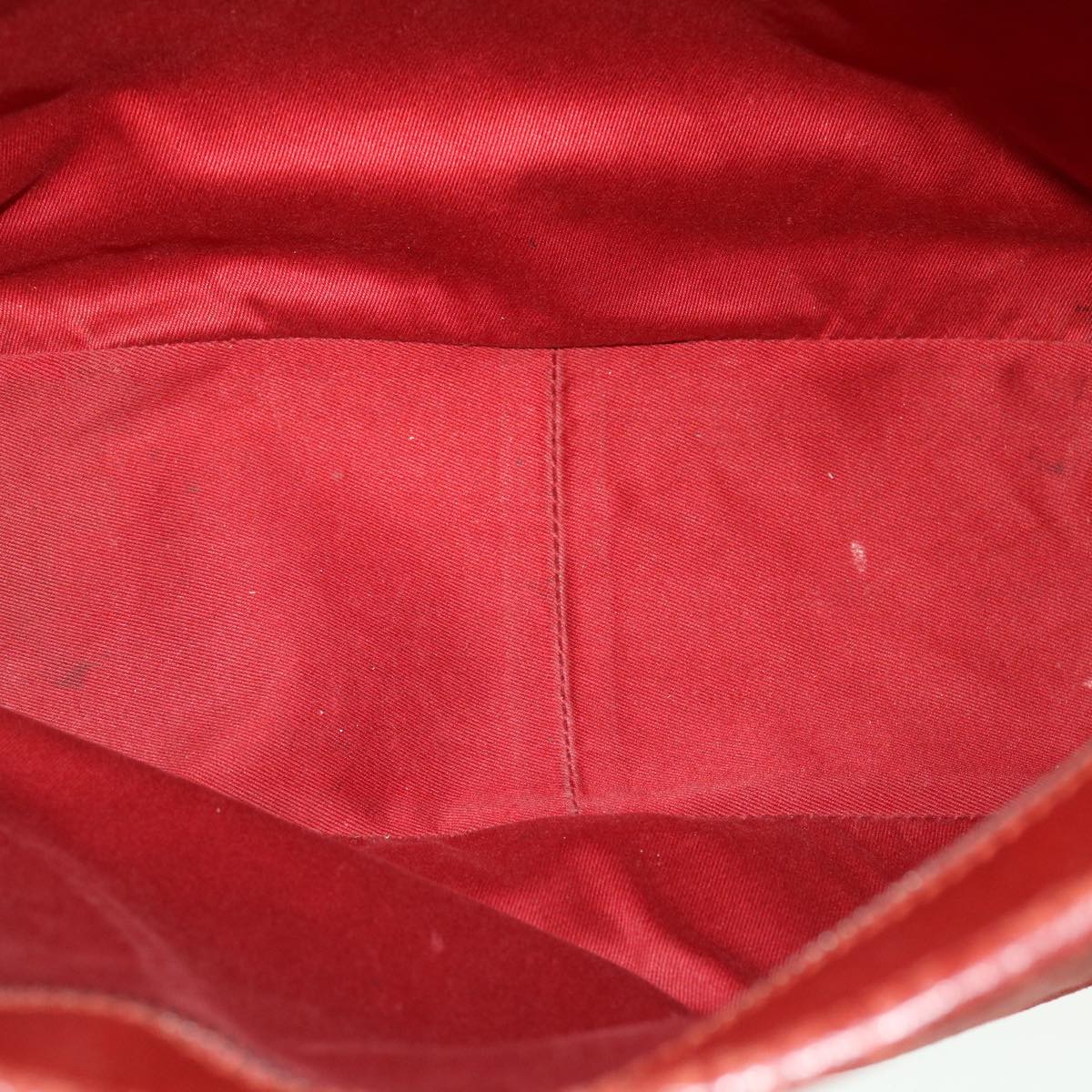 GUCCI GG Canvas Hand Bag Leather Red 113011 2684 51007