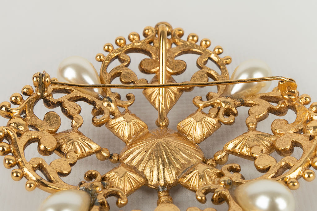 Imposante broche dorÃƒÆ’Ã‚Â©e Dior