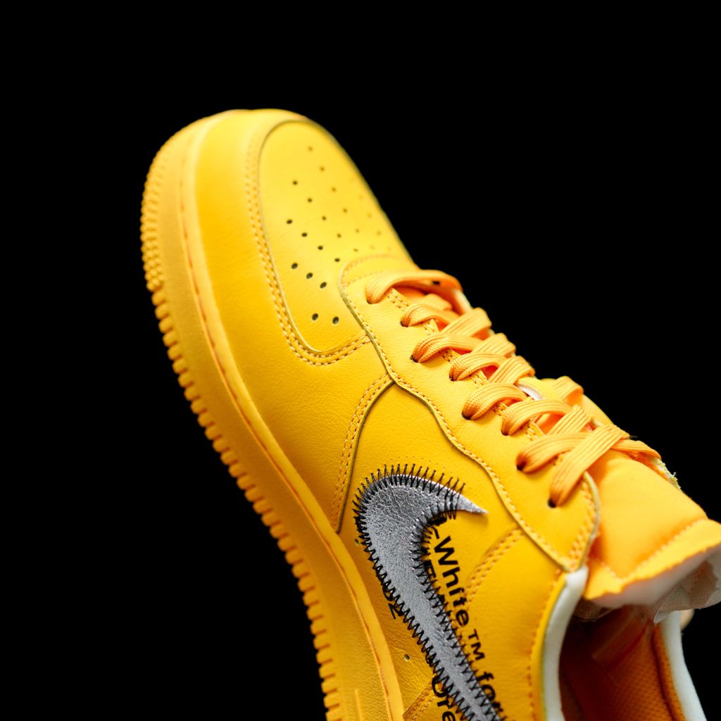 GLM - OW x AF1 Gold and Silver