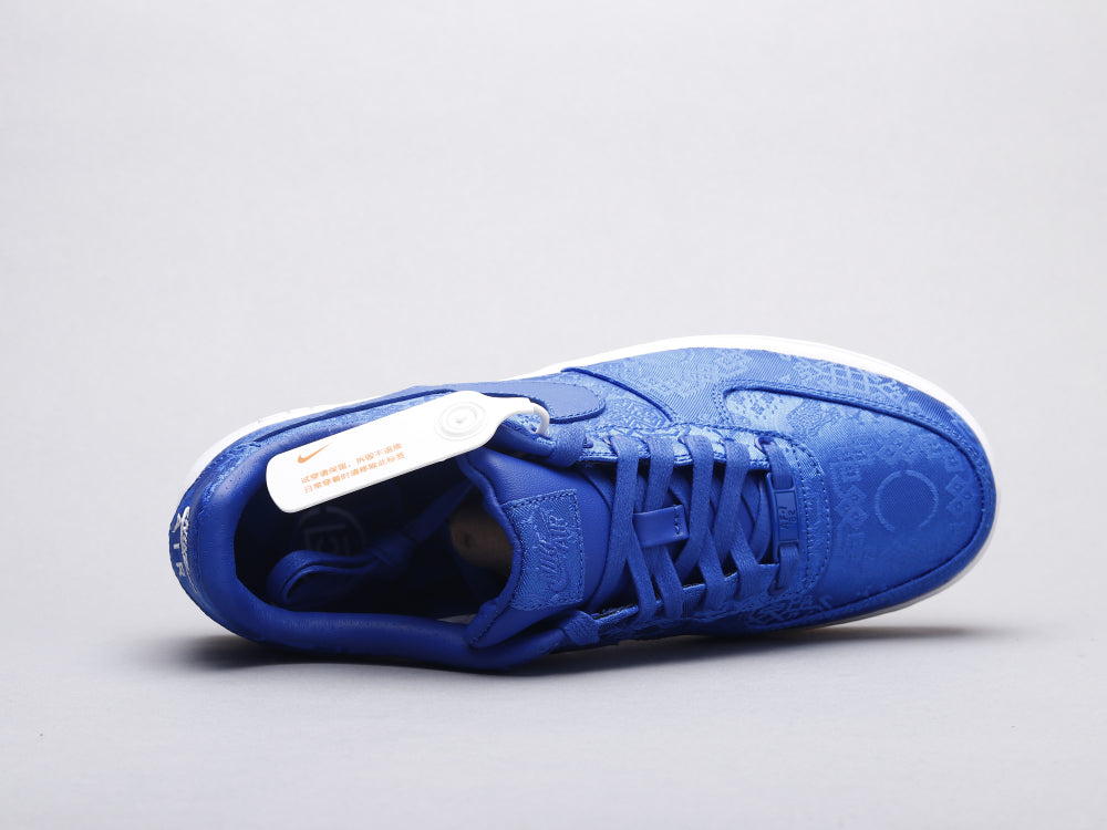 GLM - CLOT blue silk