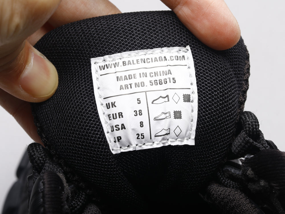 GLM - Bla Track Hollow Black Sneaker