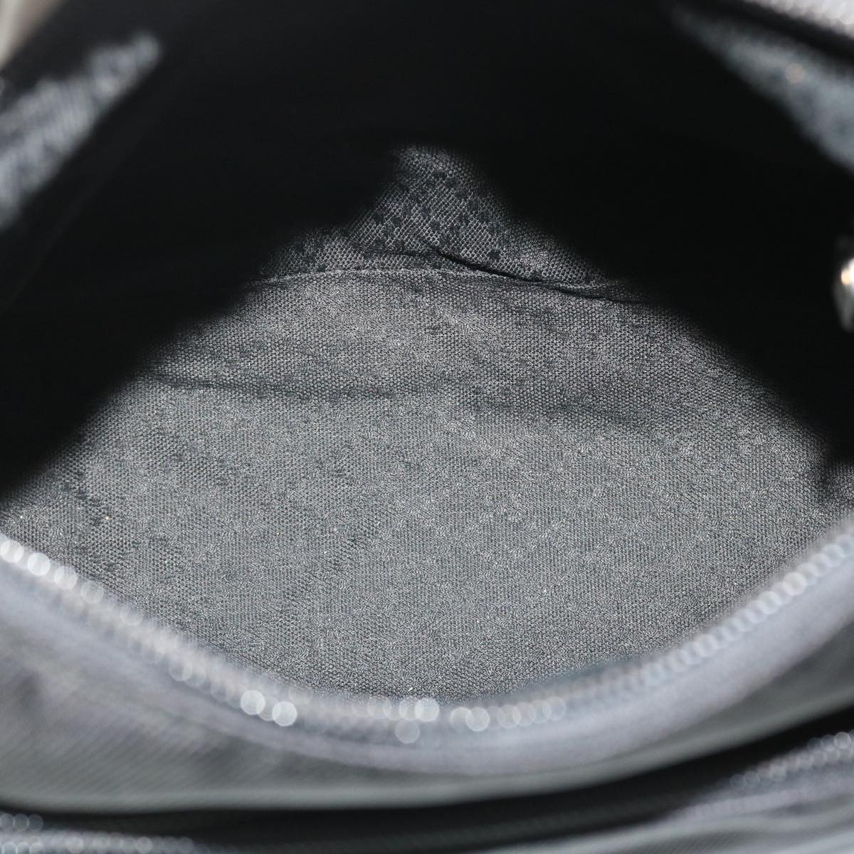 GUCCI Bamboo Shoulder Bag Nylon 2way Black 000 0509 200 159 51649