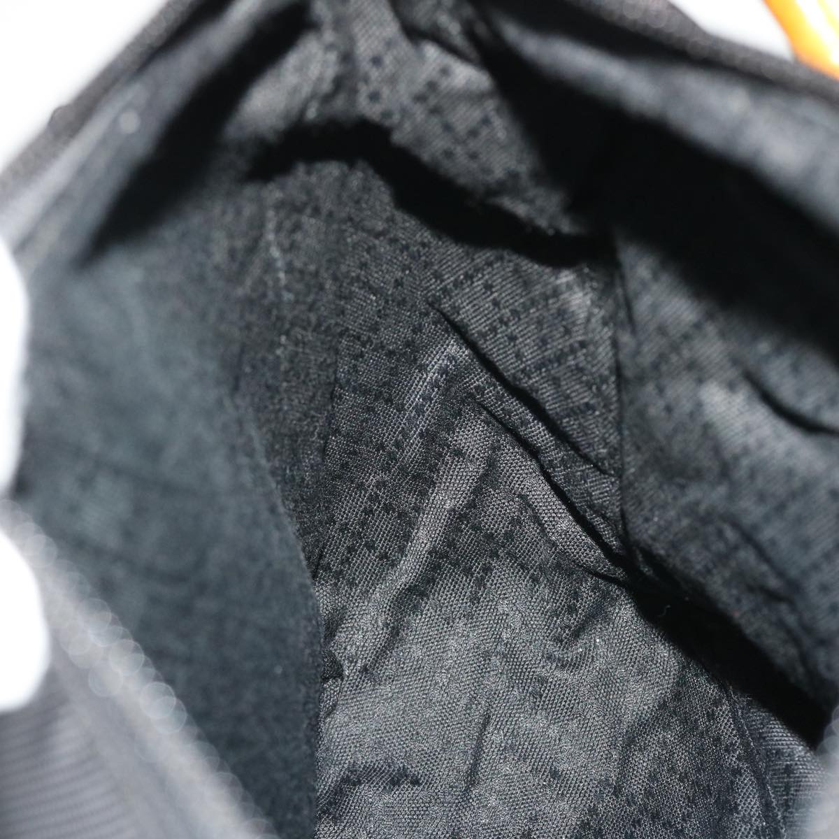 GUCCI Bamboo Shoulder Bag Nylon 2way Black 000 0509 200 159 51649