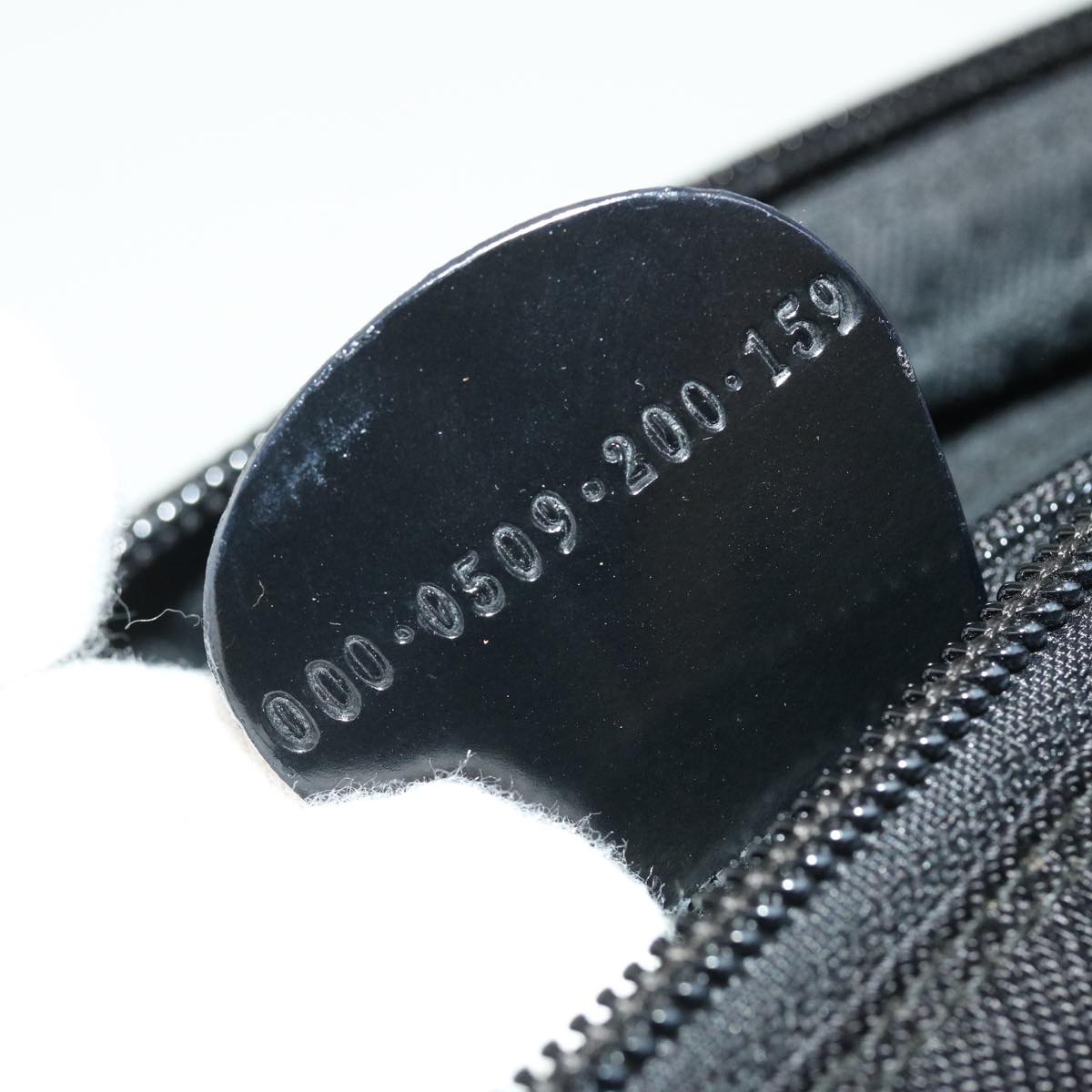 GUCCI Bamboo Shoulder Bag Nylon 2way Black 000 0509 200 159 51649