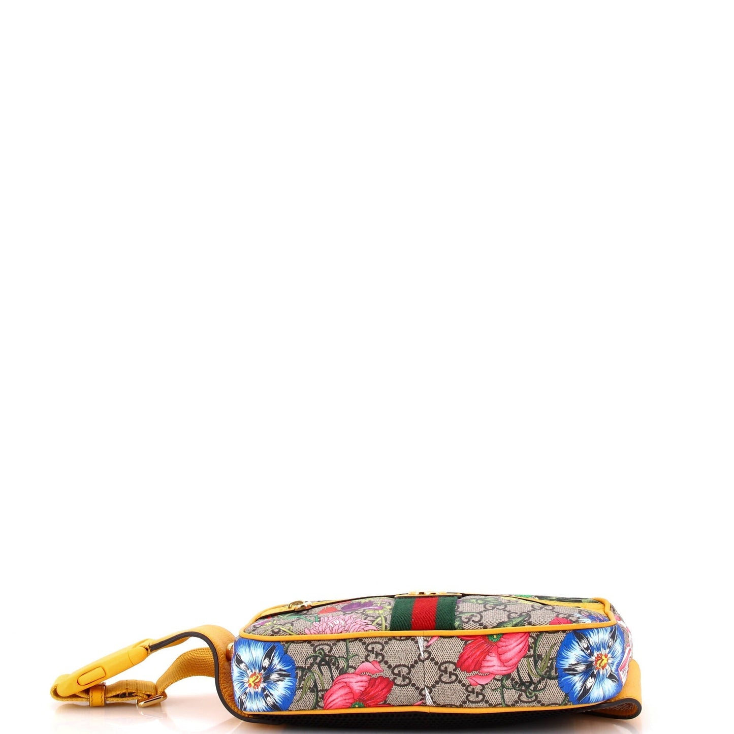 Ophidia Belt Bag Flora GG Coated Canvas Medium