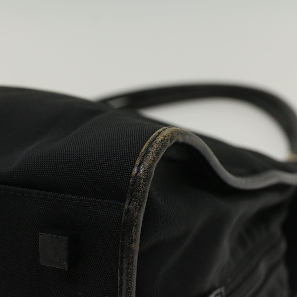 GUCCI Jackie Shoulder Bag Nylon Black 51853