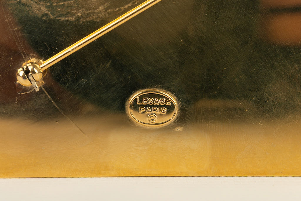Broche dorÃƒÆ’Ã‚Â©e Lesage