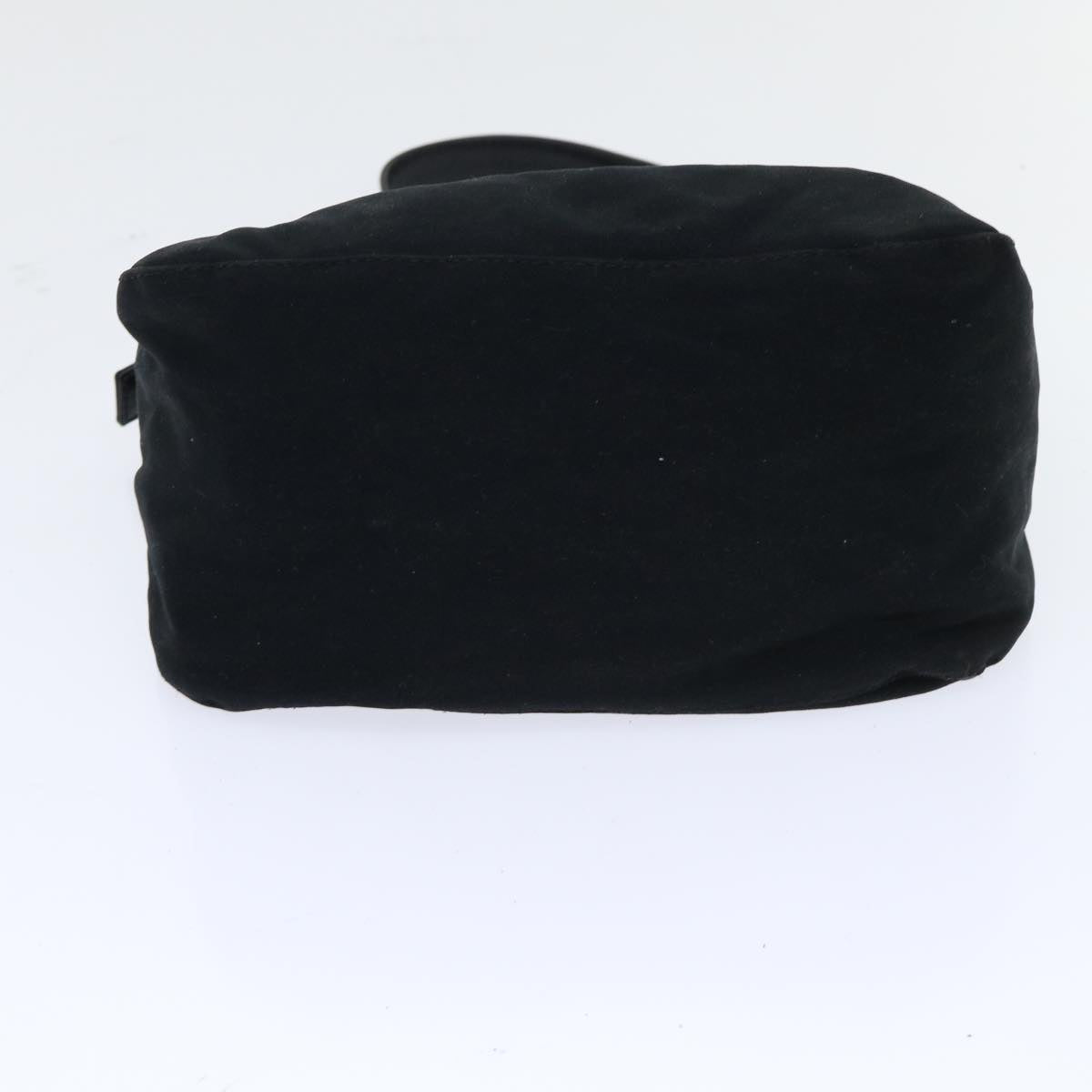 FENDI Mamma Baguette Shoulder Bag Nylon Black 51886