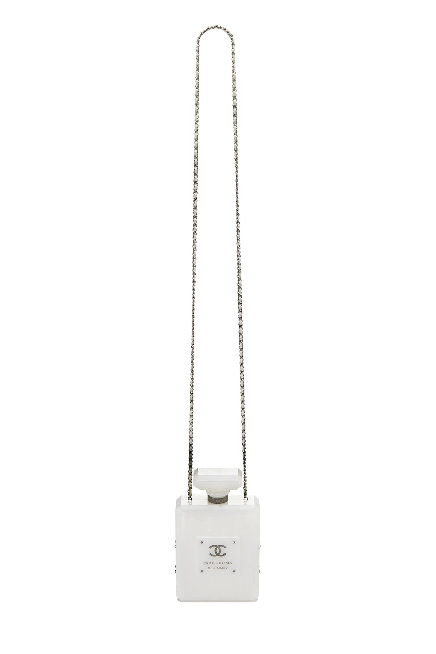 Chanel,  White Acrylic Perfume MinaudiÃƒÆ’Ã‚Â¨re, White