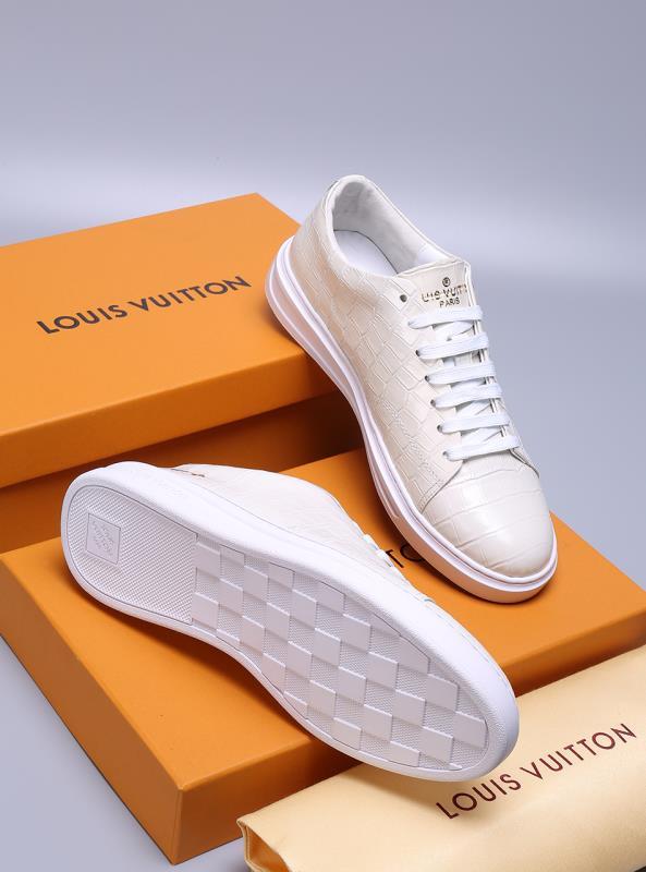 GLM - LUV Alligator White Sneaker