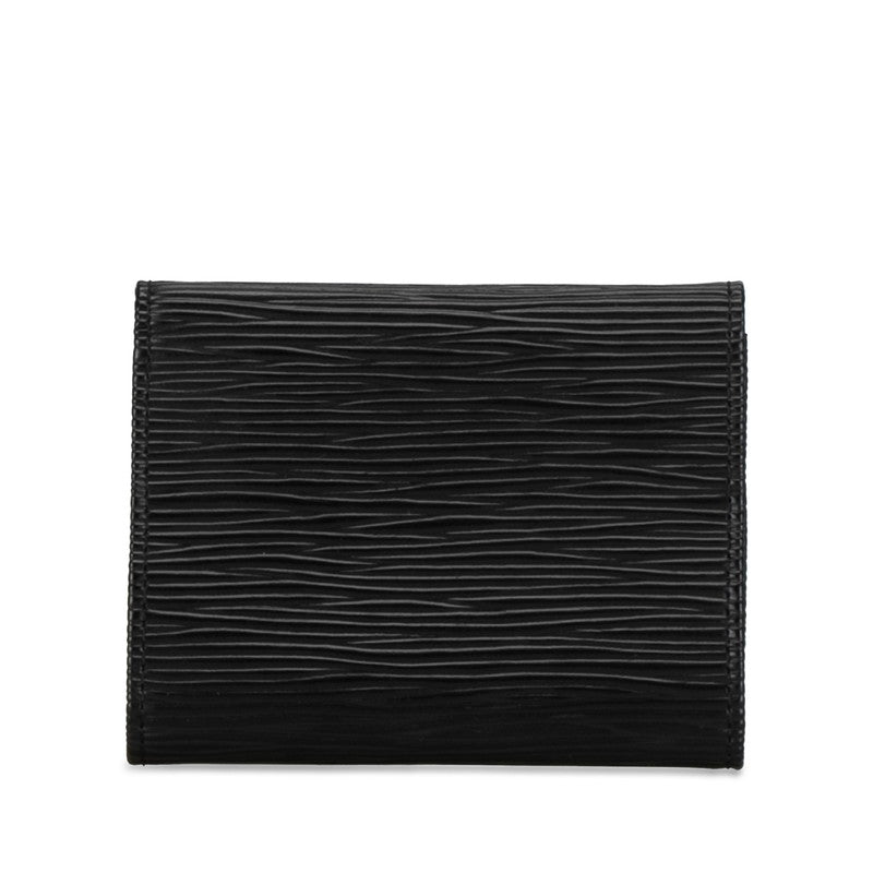 Louis Vuitton Epi Portemoney Sample Coin Case M63412 Noir Black Leather  Louis Vuitton