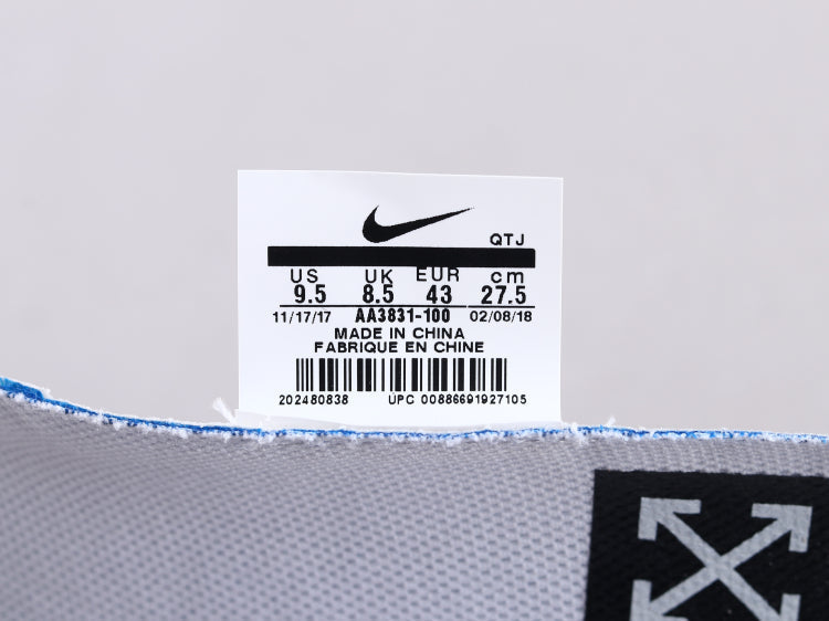 GLM - OW x Vapormax Pure White