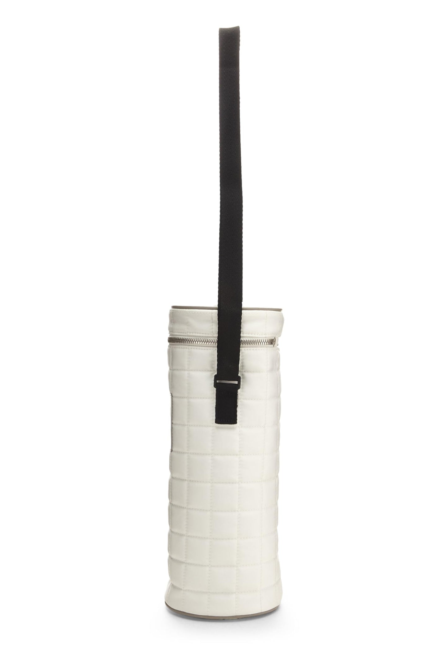 Chanel,  White Nylon Sportline Bottle Holder, White
