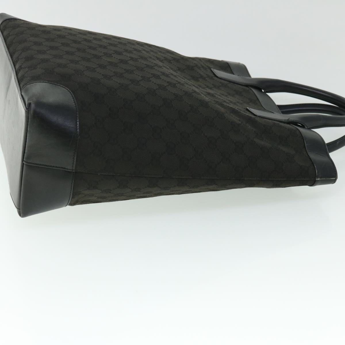 GUCCI GG Canvas Hand Bag Black 002 1121 1669 52251