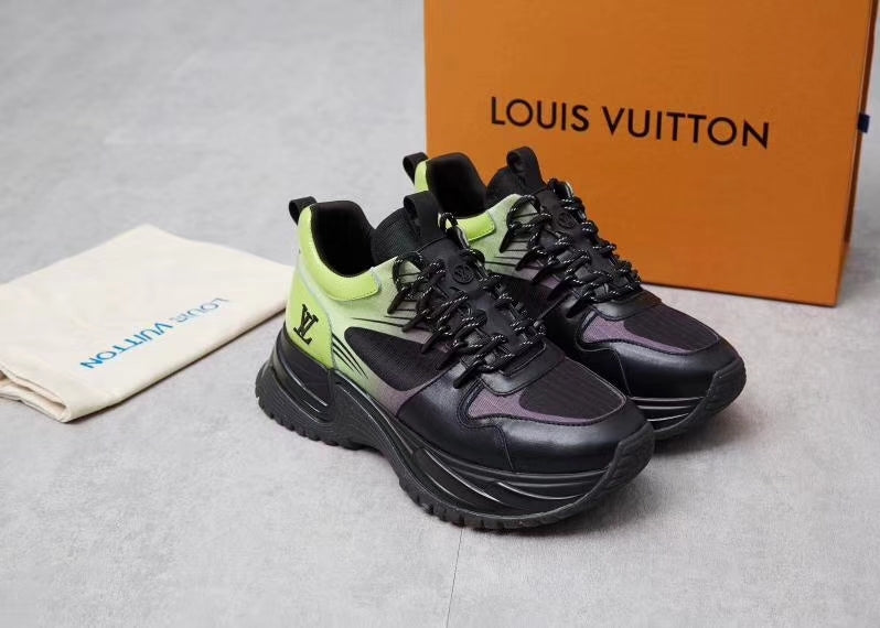 GLM - LUV Run Away Green Black Sneaker